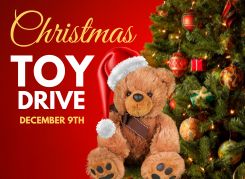 Christmas Toy Drive December 9th